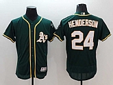 Oakland Athletics #24 Rickey Henderson Green 2016 Flexbase Collection Stitched Baseball Jersey,baseball caps,new era cap wholesale,wholesale hats